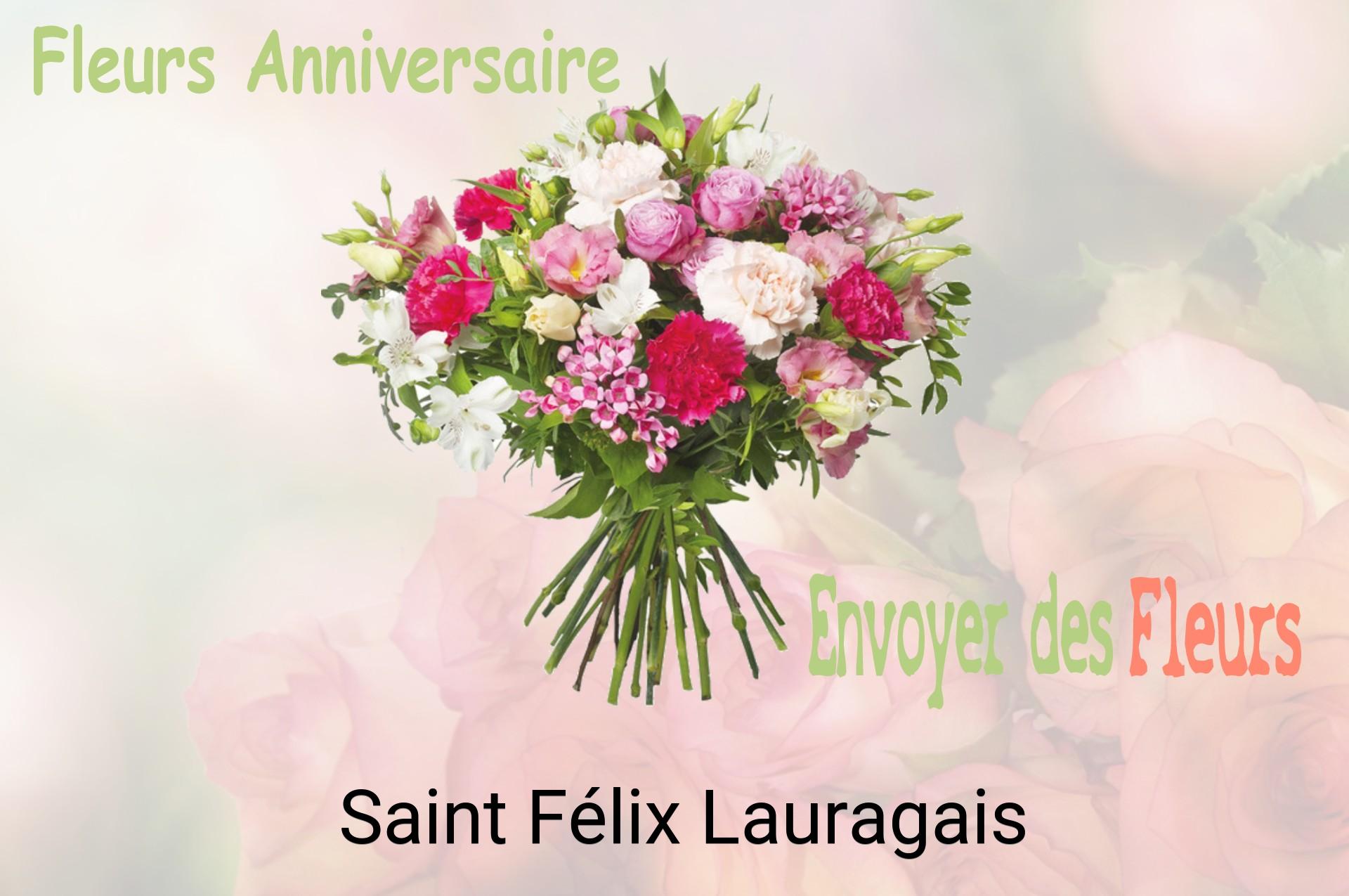 Bouquet de fleurs d’anniversaire livré à Saint-Félix-Lauragais
