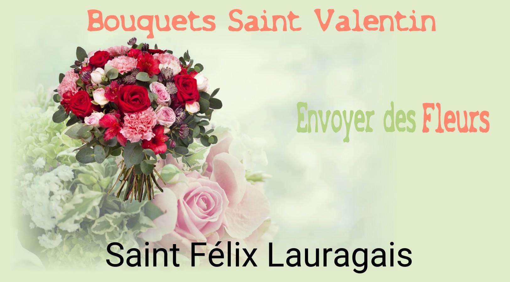 Roses de Saint-Valentin livrées à Saint-Félix-Lauragais